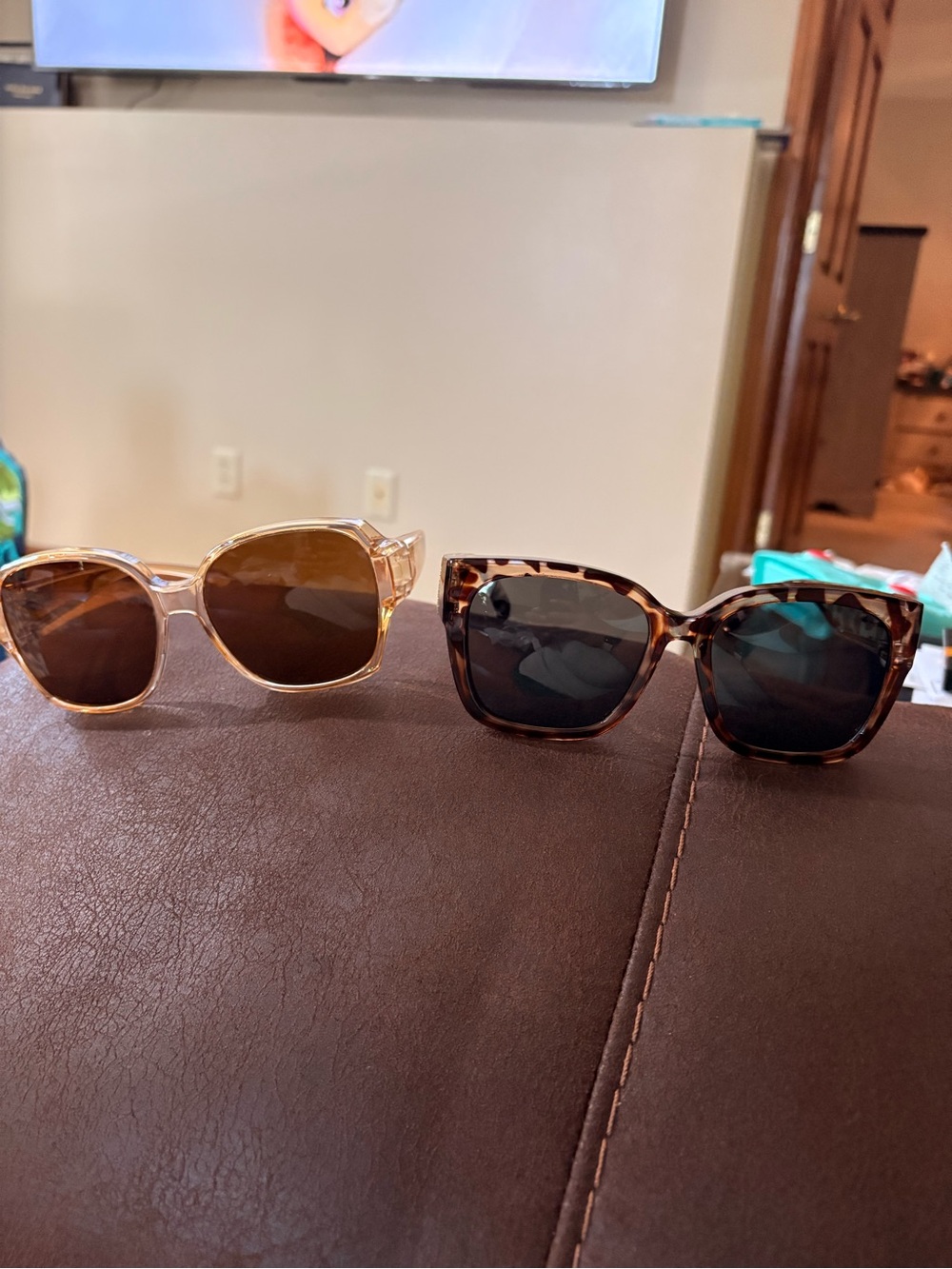 Saint Ladies fit over Sunglasses 2 pair- Sandstone and Tortoise shell colors